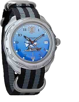 Amazon.co.jp: Vostok Komandirskie Army 機械式メンズ腕時計